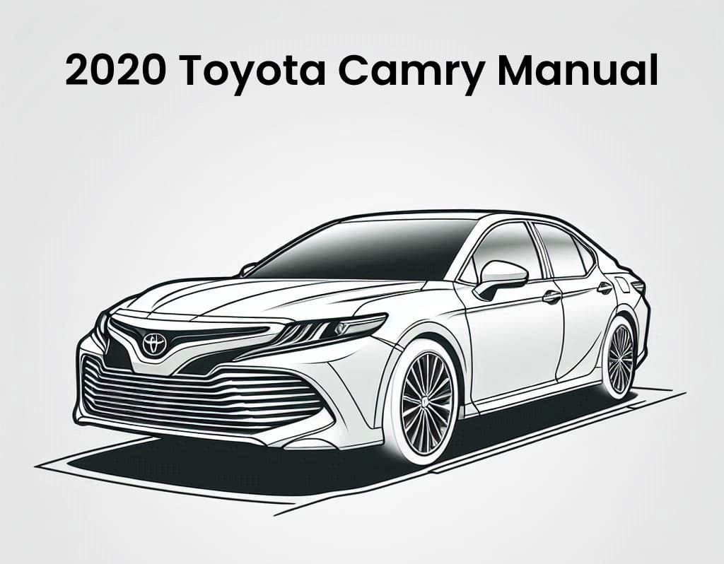 2020 toyota camry repair manual