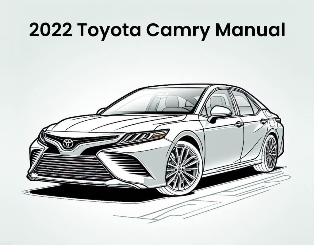 2022 toyota camry repair workshop manual