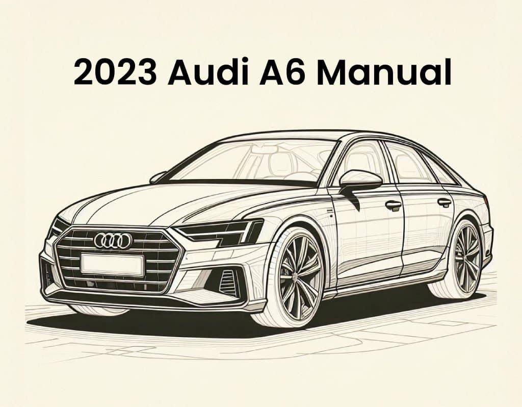 2023 audi a6 factory manual