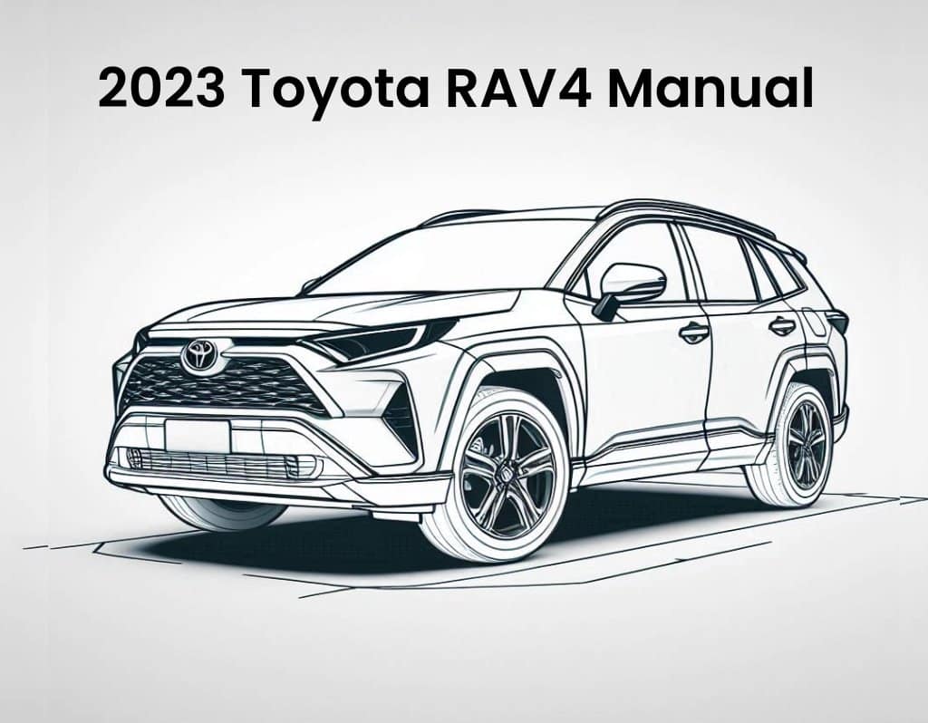 2023 toyota rav4 workshop manual