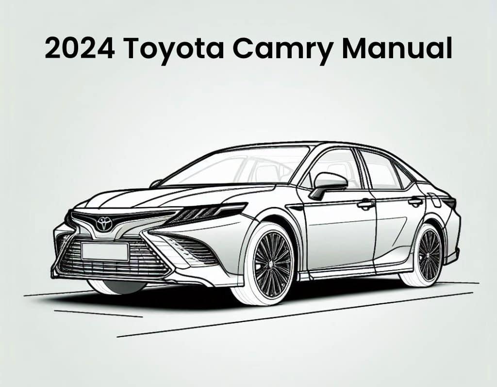 2024 toyota camry service and repair workshop manual