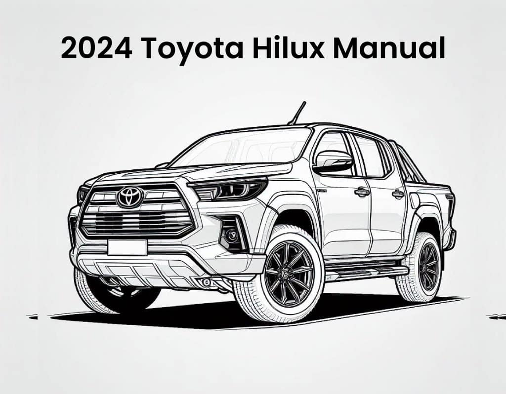 2024 toyota hilux service workshop manual