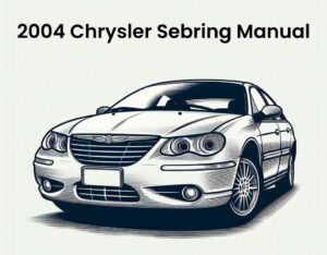 2004 chrysler sebring service and repair workshop manual