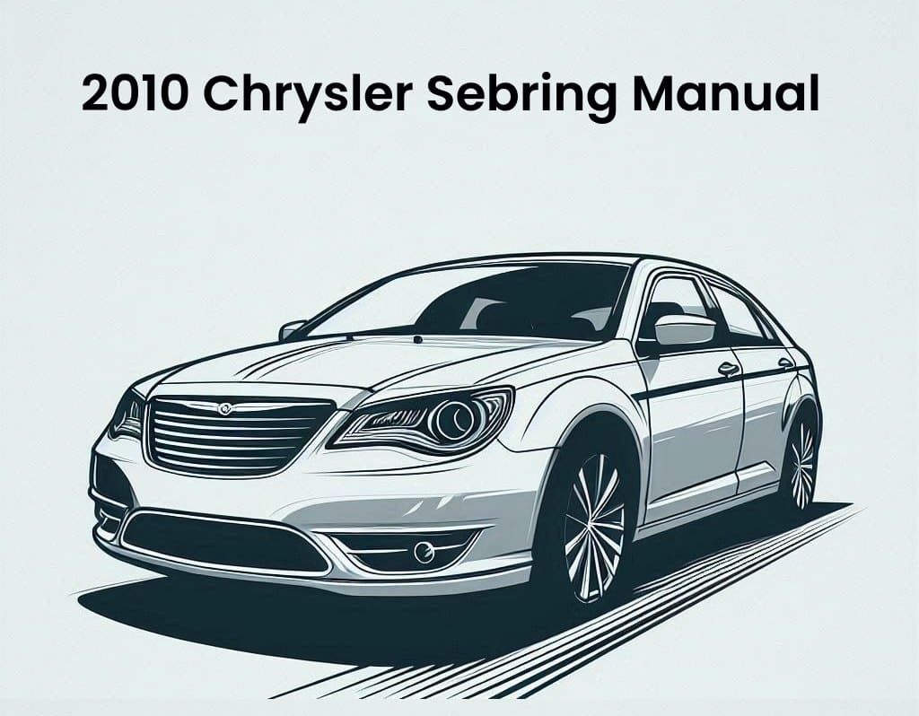 2010 chrysler sebring oem factory manual