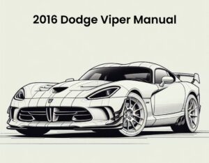 2016 dodge viper repair service manual