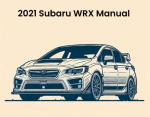 2021 subaru wrx repair service manual pdf