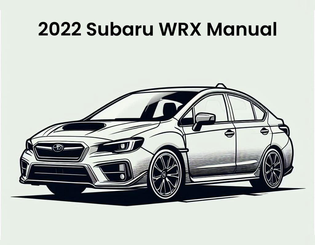 2022 subaru wrx factory manual