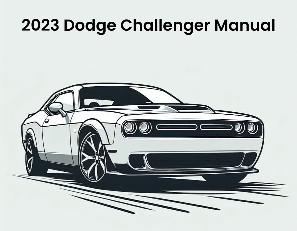 2023 dodge challenger shop manual