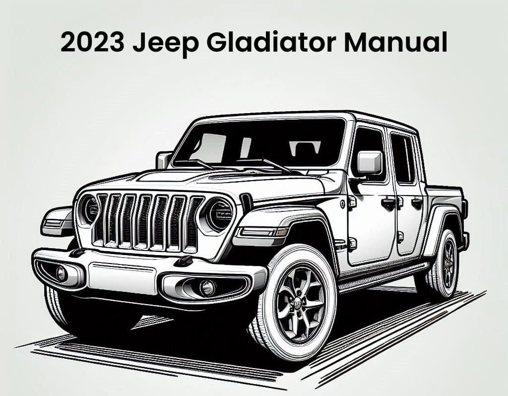 2023 jeep gladiator maintenance manual