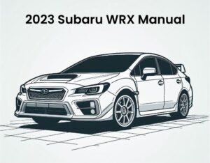 2023 subaru wrx oem service manual