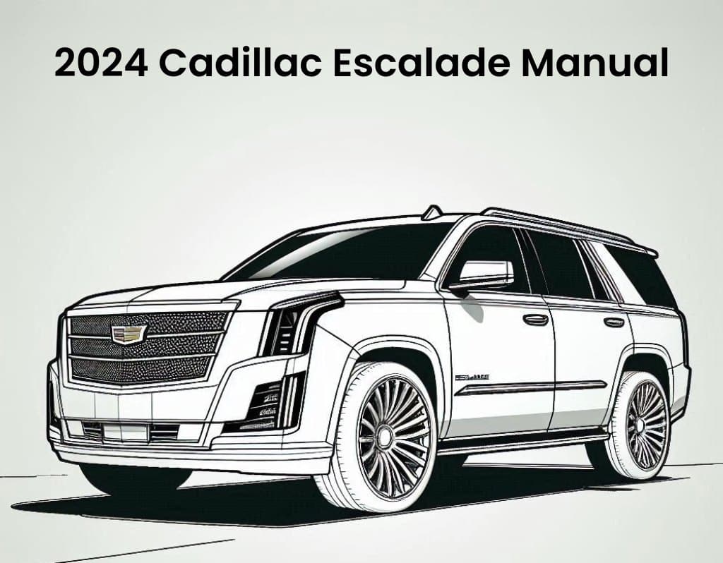 2024 cadillac escalade repair workshop manual