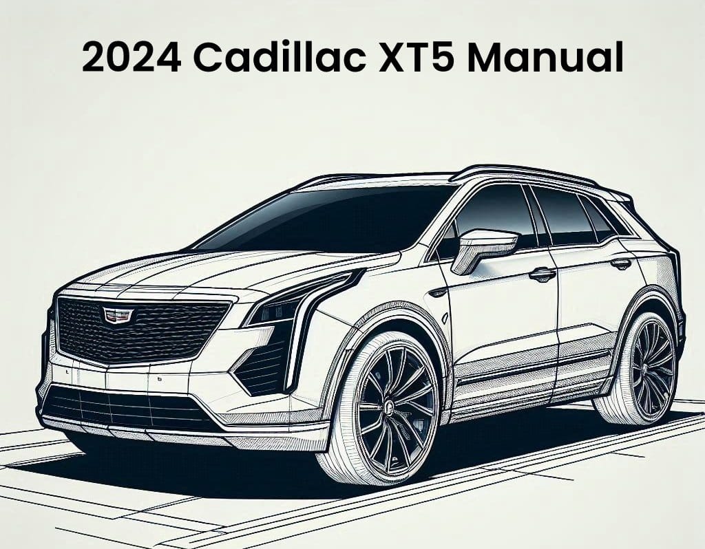 2024 cadillac xt5 service and repair workshop manual