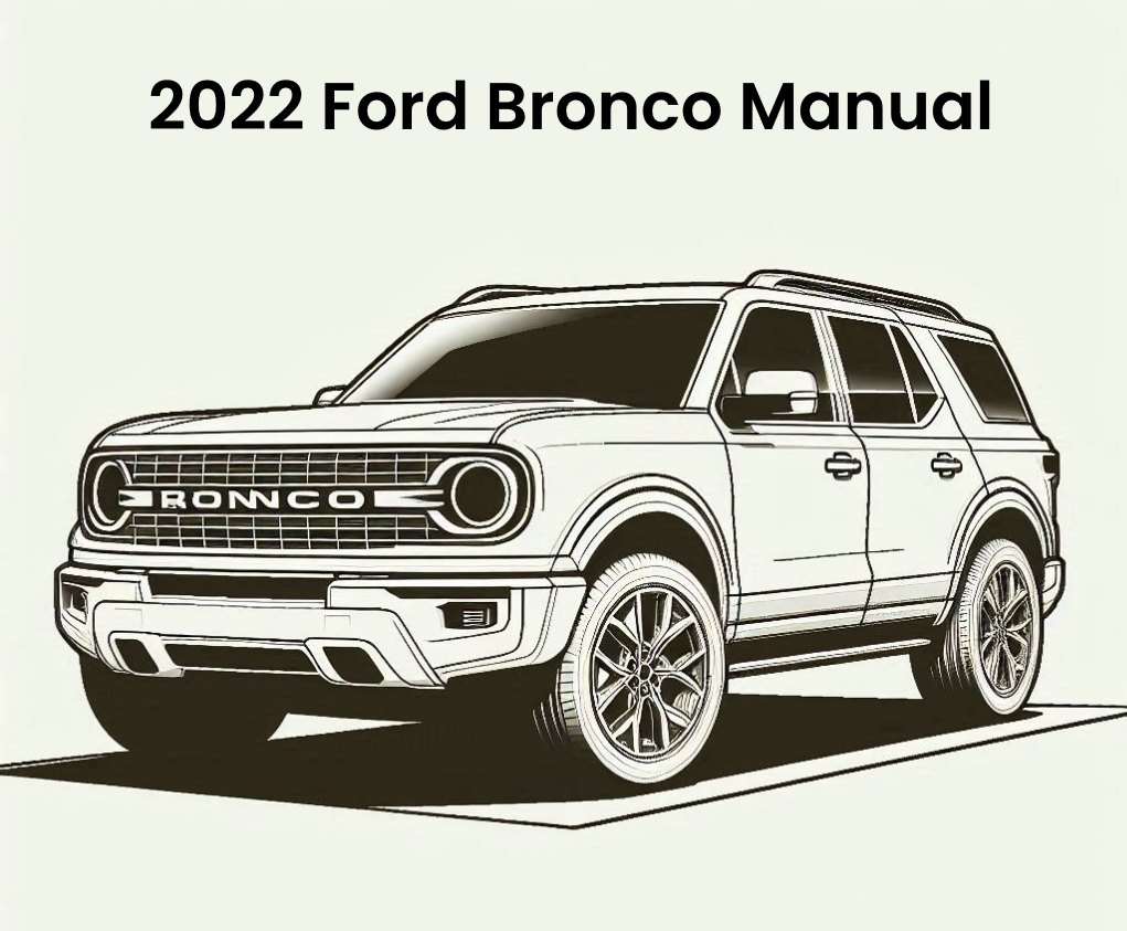 2022 ford bronco sport service manual