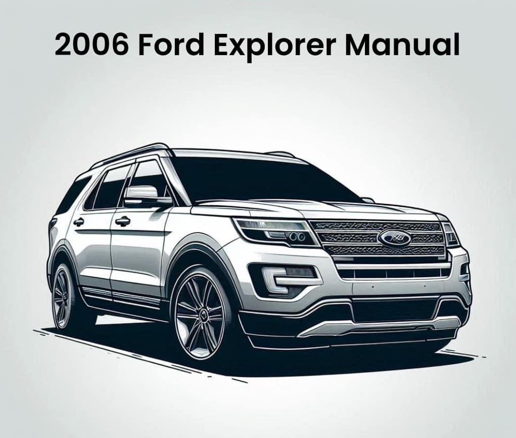 2006 ford explorer workshop repair manual