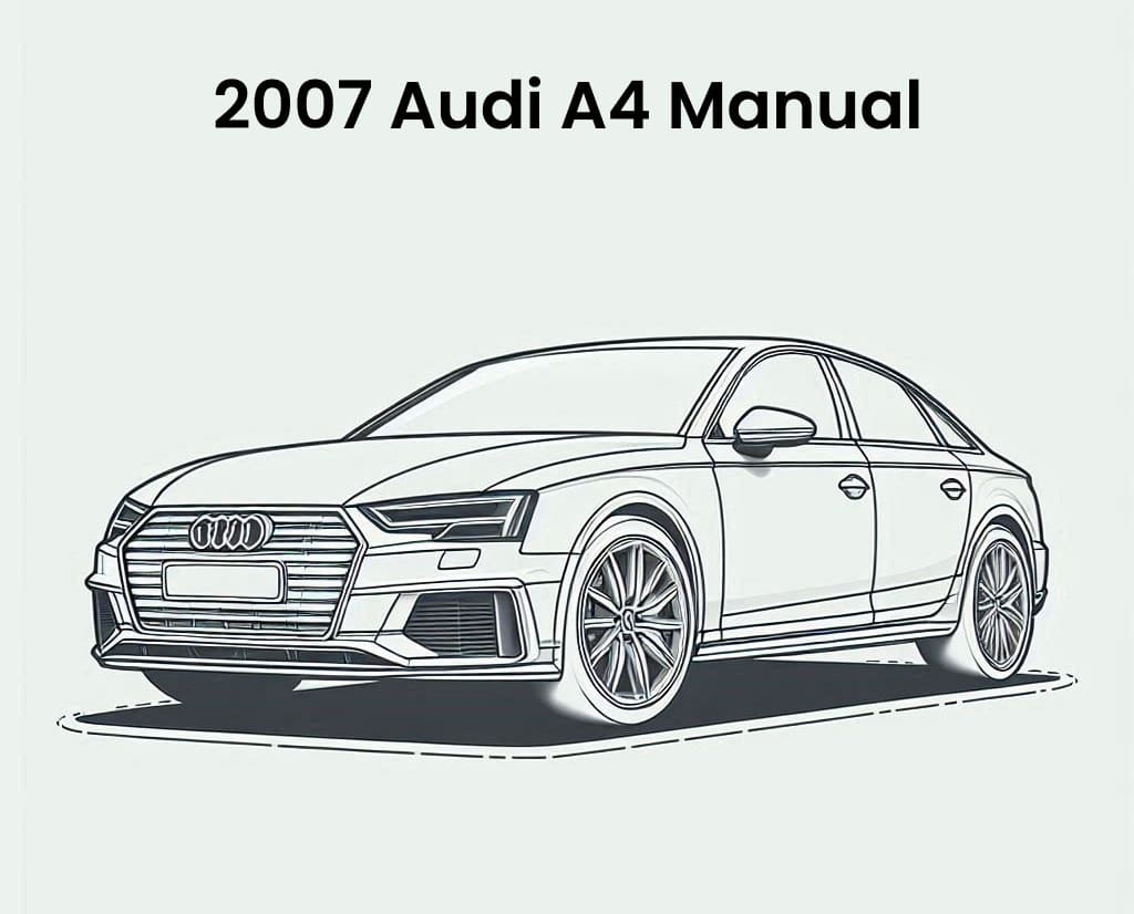 2007 audi a4 service and repair manual