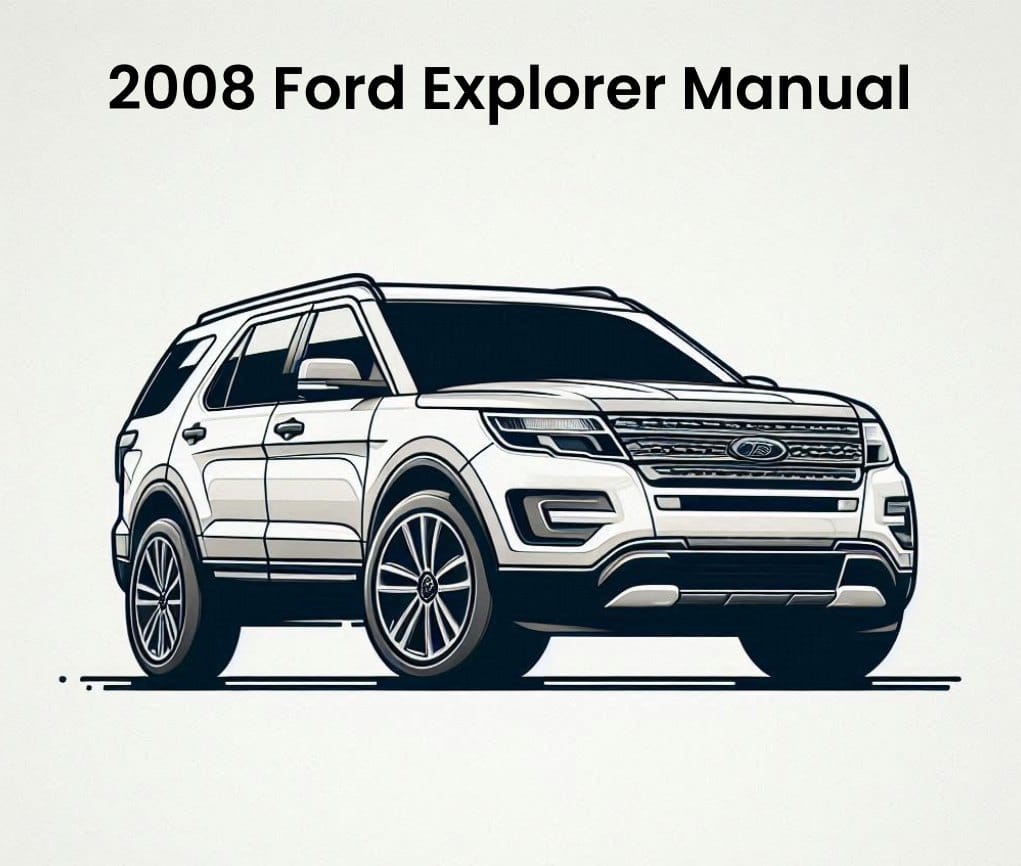 2008 ford explorer workshop service manual