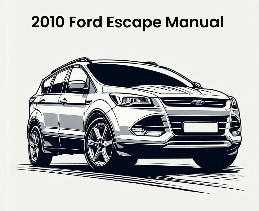 2010 ford escape factory service and workshop manual