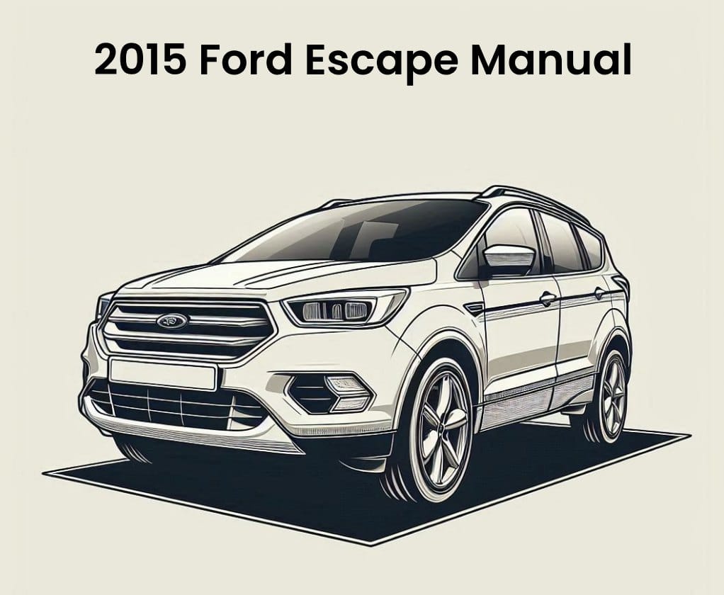 2015 ford escape workshop manual