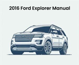 2016 ford explorer repair service manual pdf