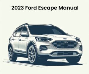 2023 ford escape service and repair manual