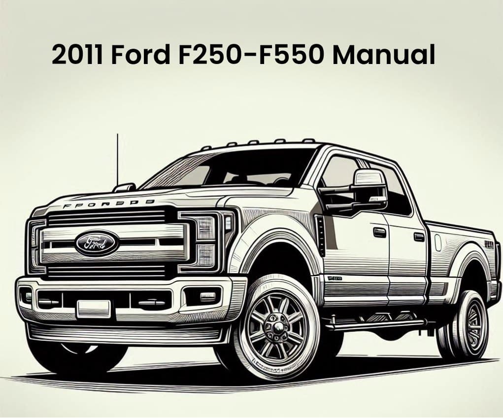 2011 ford f250 f550 oem service and reapir workshop manual