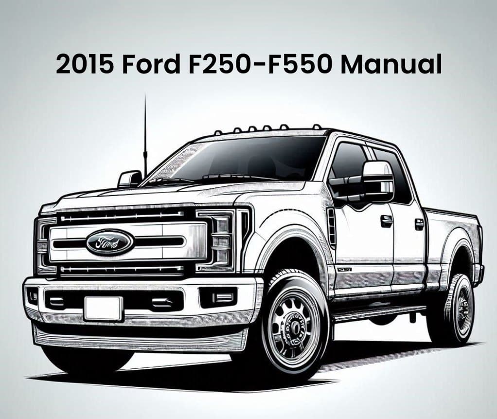 2015 ford f250 f550 workshop repair manual