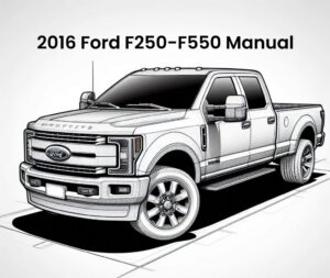 2016 ford f250 f550 factory service manual