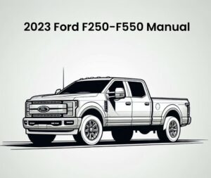 2023 ford f250 f550 service manual