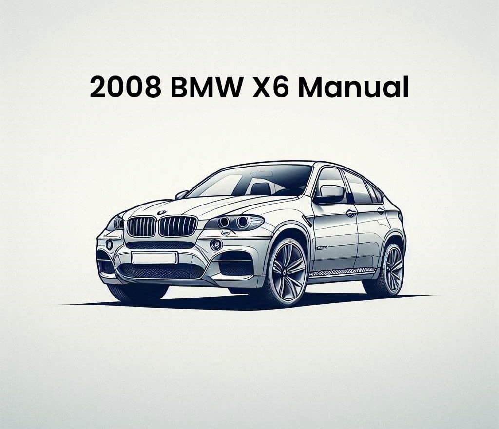 2008 bmw x6 manual