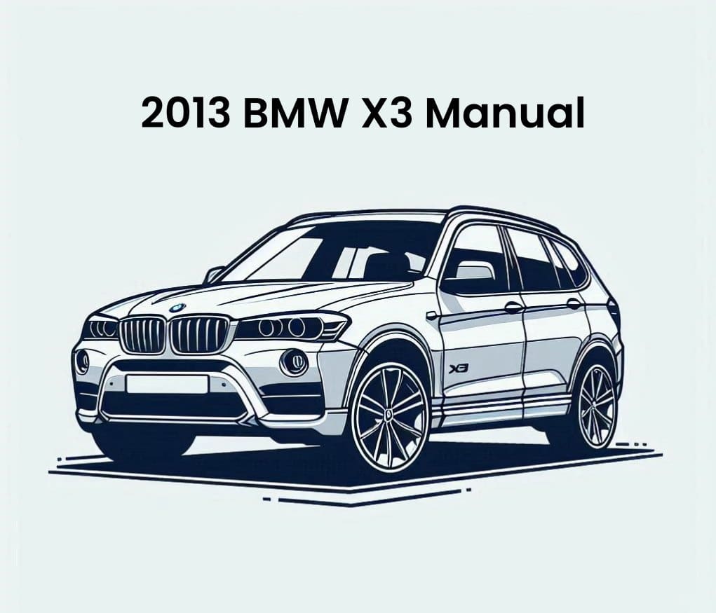 2013 bmw x3 manual