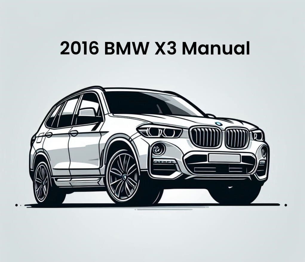 2016 bmw x3 manual