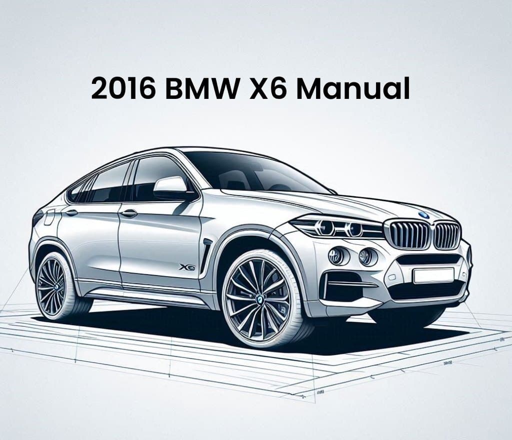 2016 bmw x6 manual