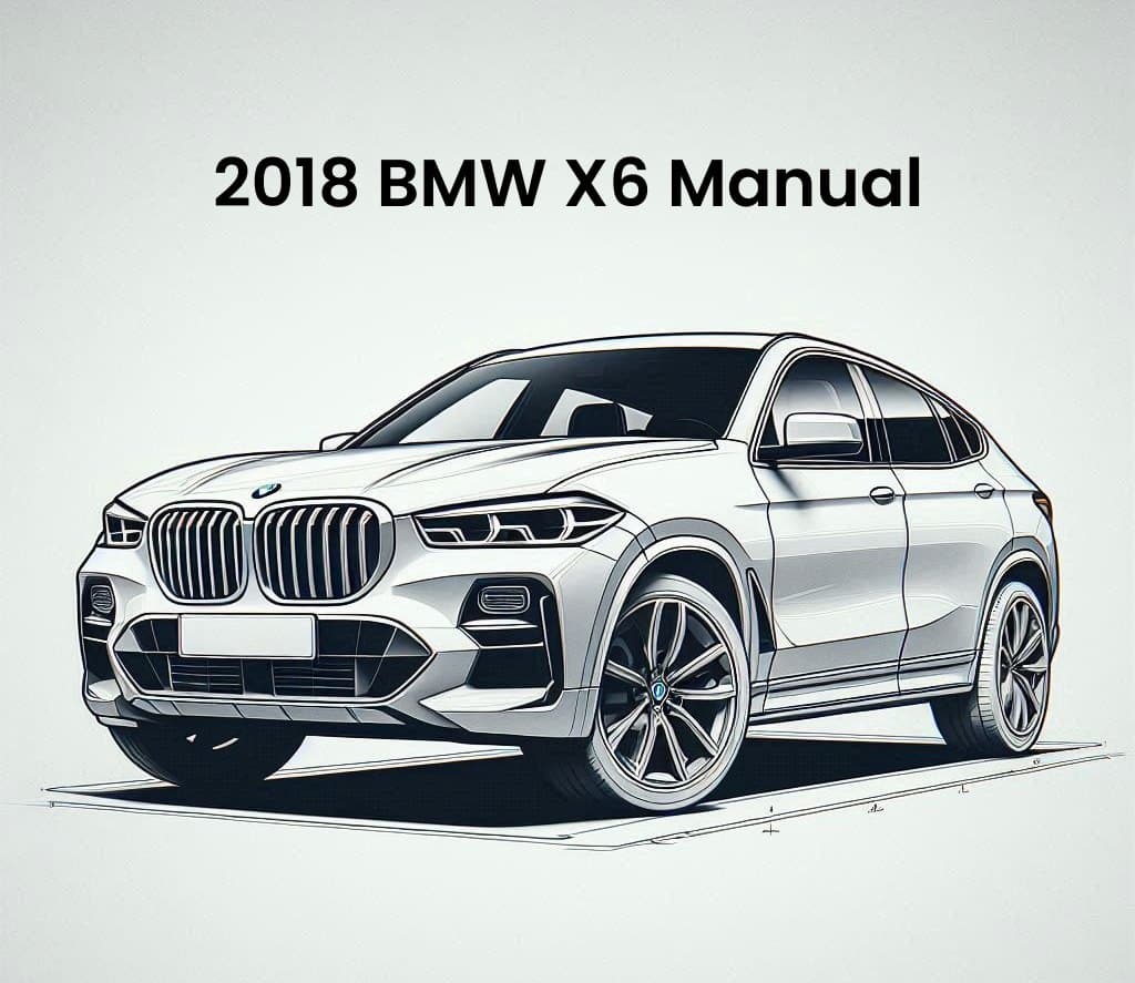 2018 bmw x6 manual