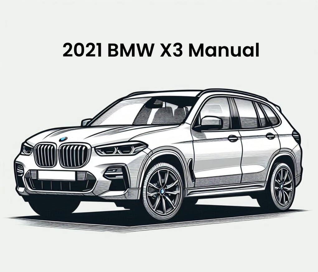 2021 bmw x3 manual