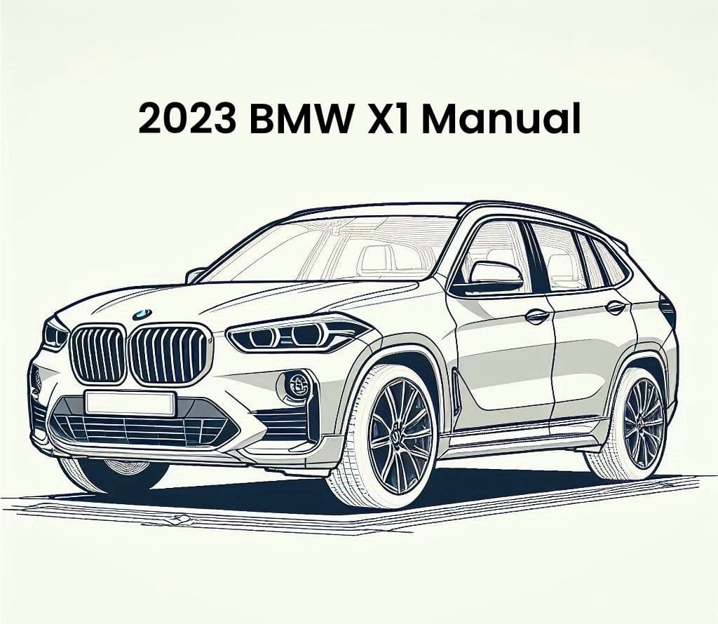 2023 bmw x1 manual