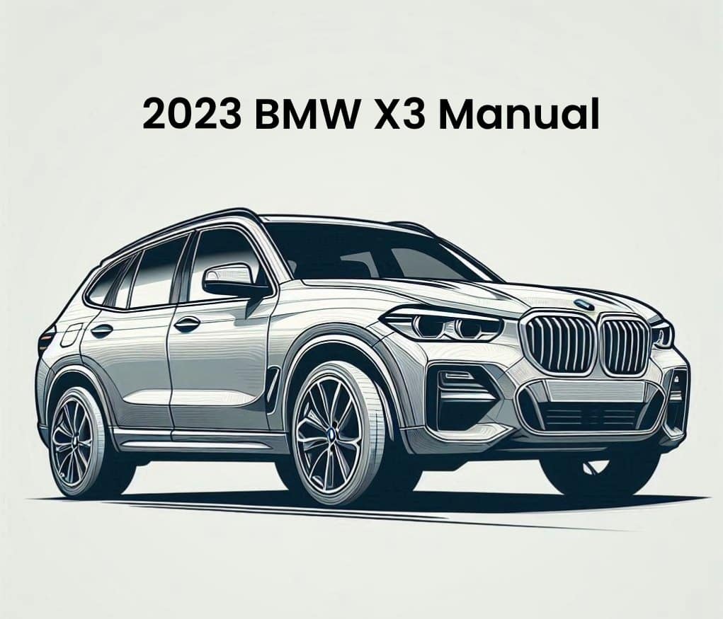 2023 bmw x3 manual