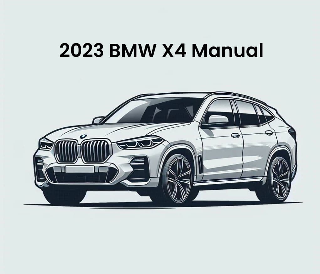 2023 bmw x4 manual