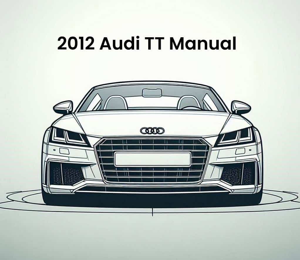 2012 audi tt manual