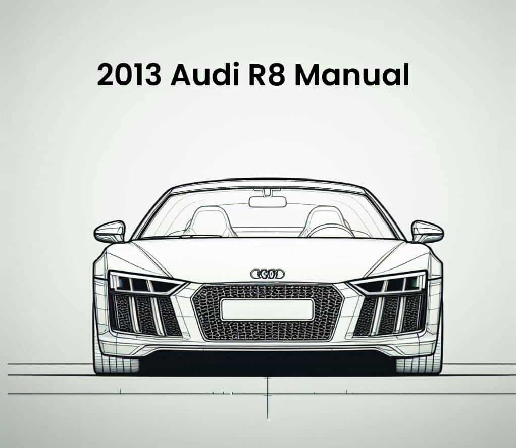 2013 audi r8 manual