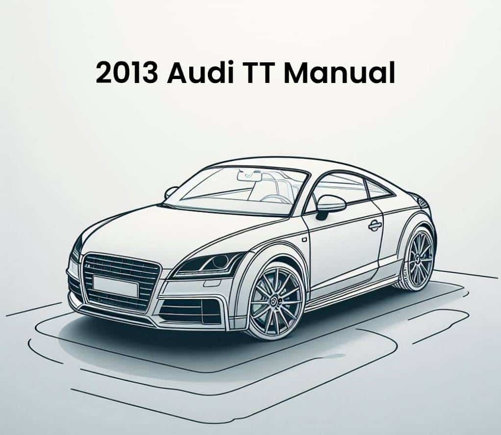 2013 audi tt manual